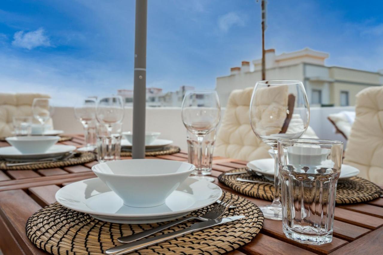 Tia Anica House I - Apartment With Terrace In Central Fuseta Beach Village Exteriör bild