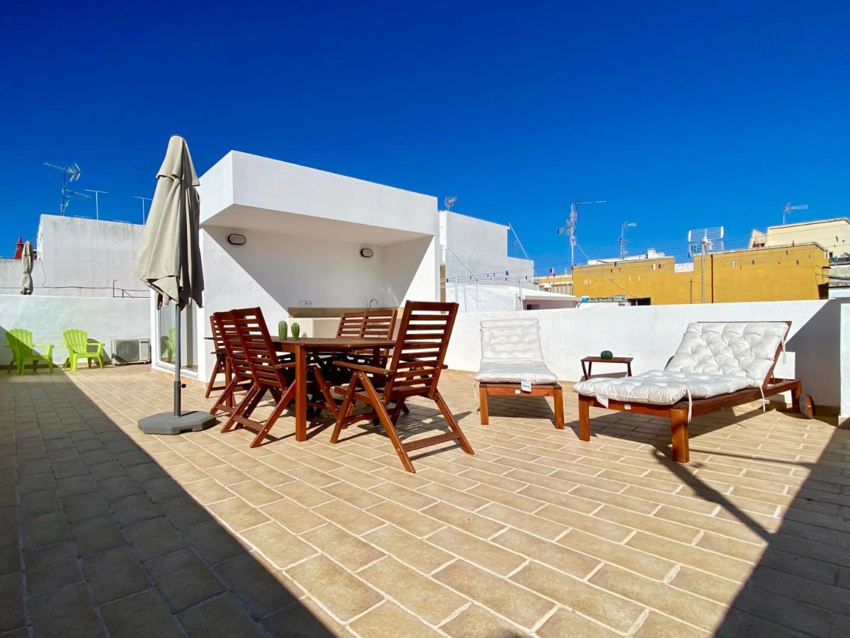 Tia Anica House I - Apartment With Terrace In Central Fuseta Beach Village Exteriör bild